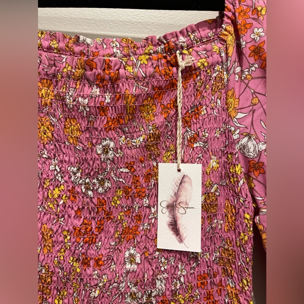 NWT Jessica Simpson pink XS dress - Picture 7 of 7